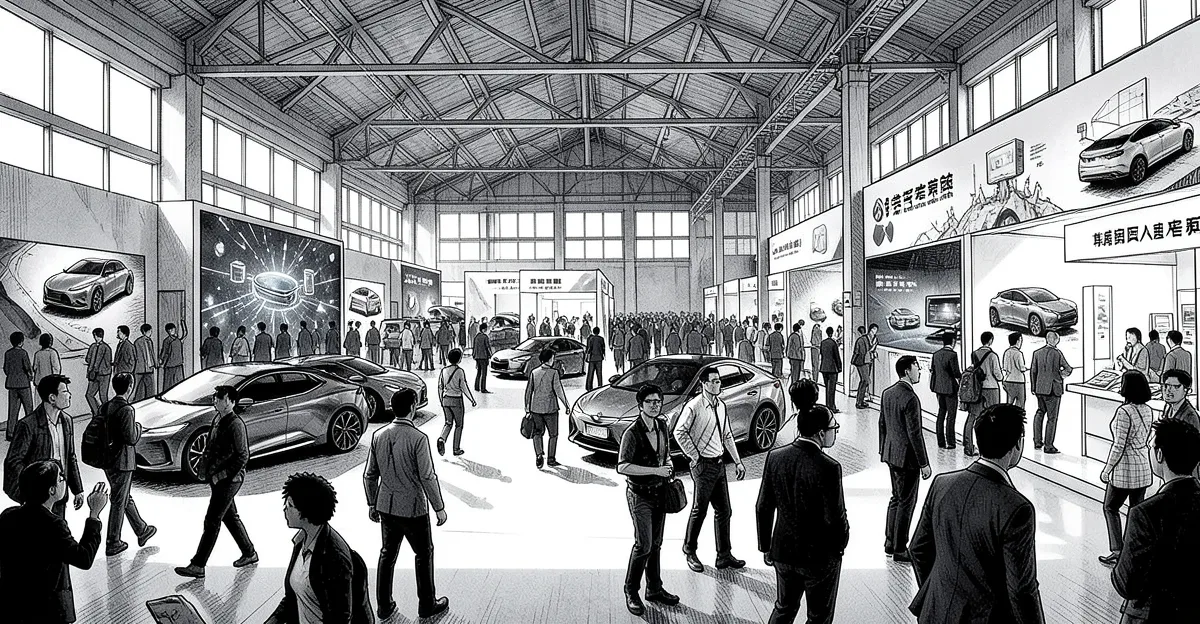 台灣企業東京展出AI電動車先端技術