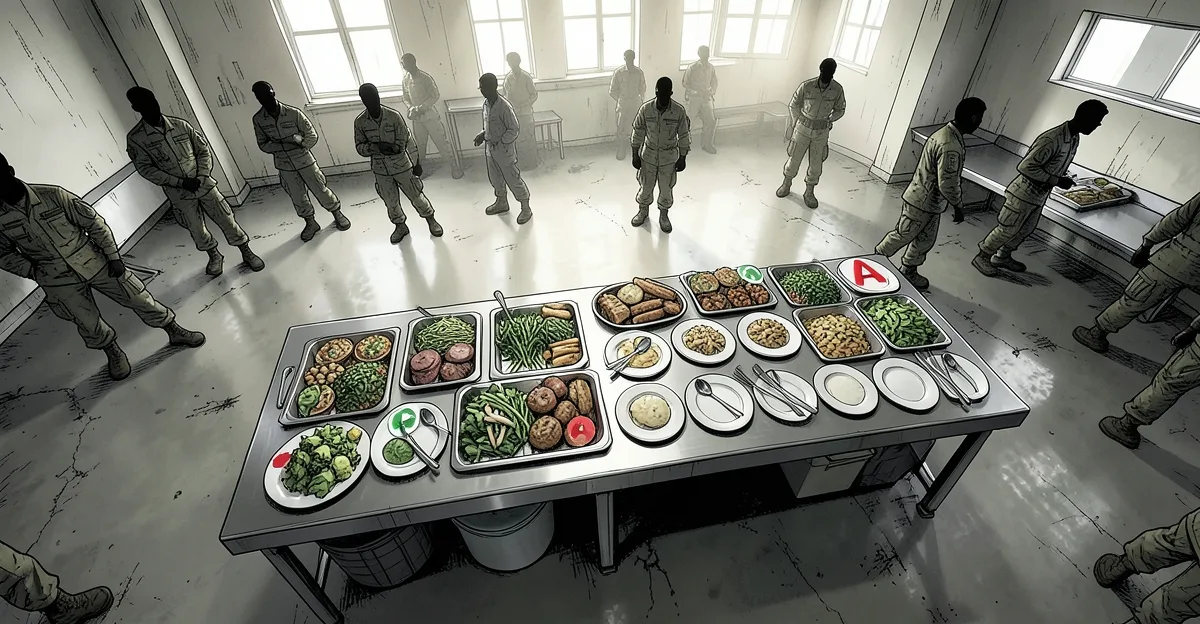南韓人權委促軍隊改善素食宗教飲食者用餐環境
