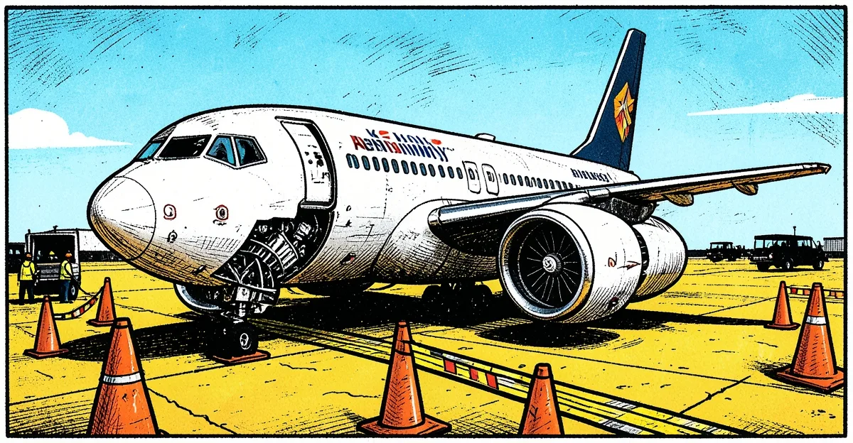 肯亞航空班機輪胎故障 南非開普敦機場主跑道關閉