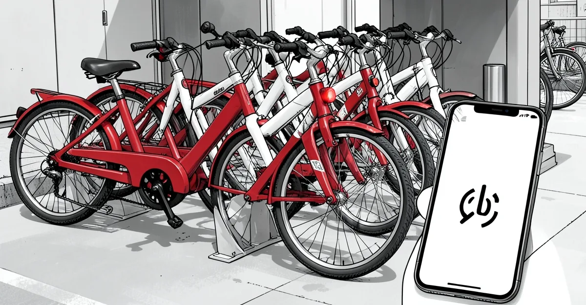 NTT Docomo共享單車系統故障 日本全境服務暫停