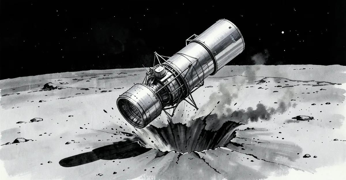 SpaceX火箭殘骸時速8690公里撞月 中國衛星成功錄影
