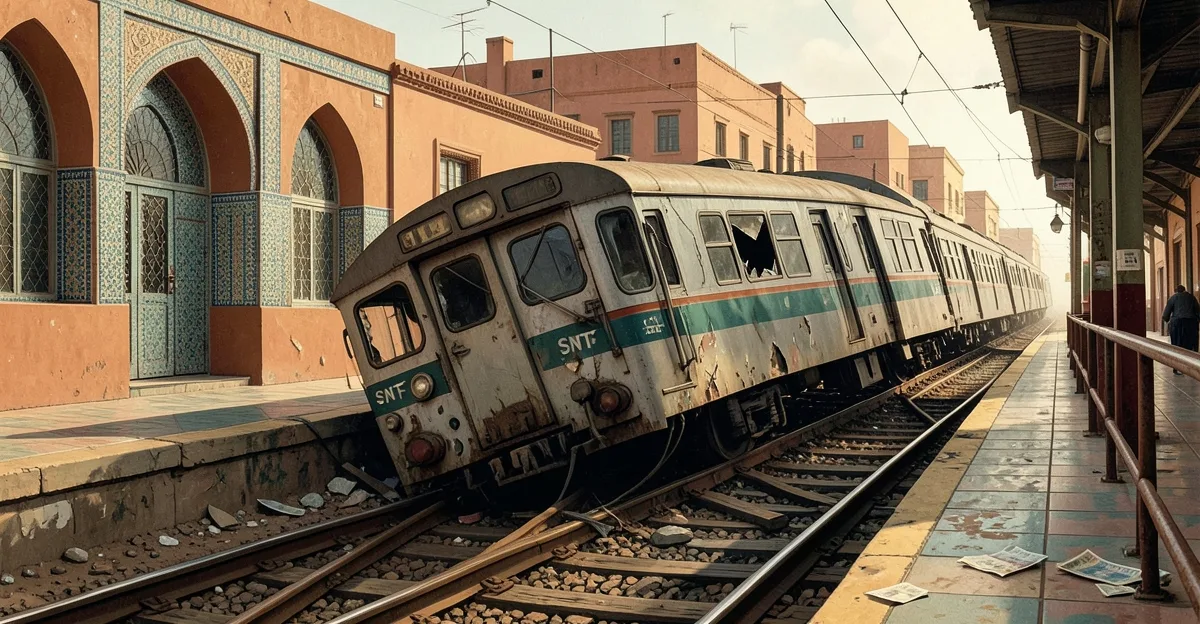 阿爾及爾市郊列車脫軌 SNTF宣佈臨時調整時刻表