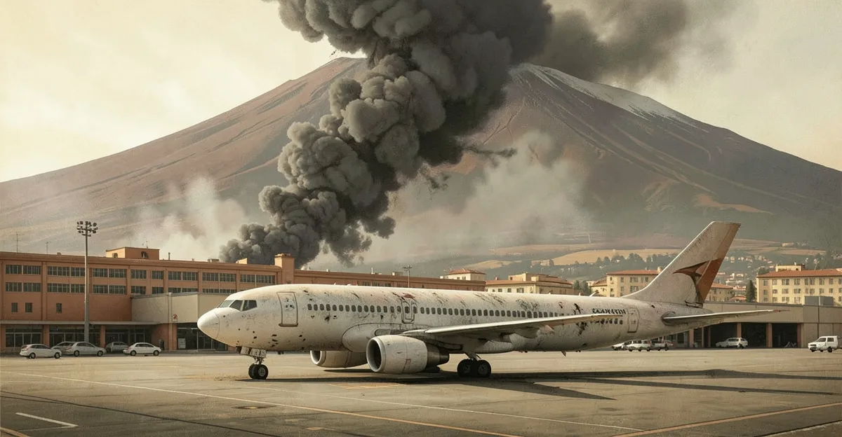埃特納火山噴發一週 卡塔尼亞機場近1000航班停飛