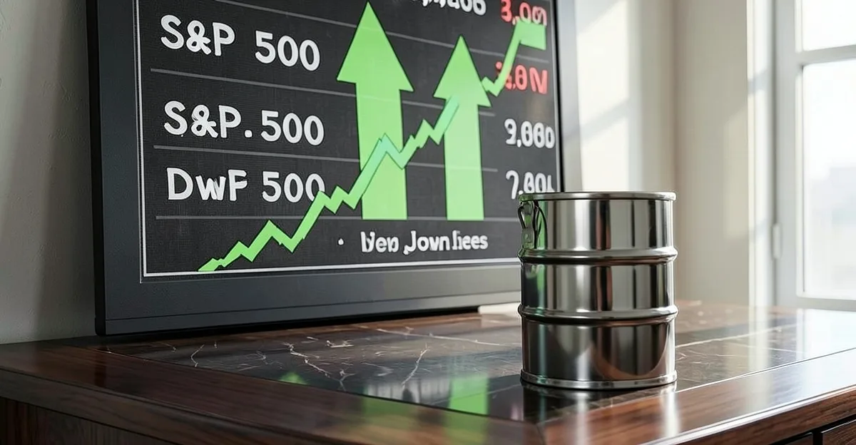 通膨緩解油價下跌 華爾街三大指數齊漲 S&P 500創新高