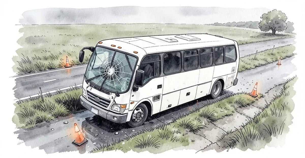 匈牙利M3高速公路遊覽車翻覆 57名乘客致12死10傷
