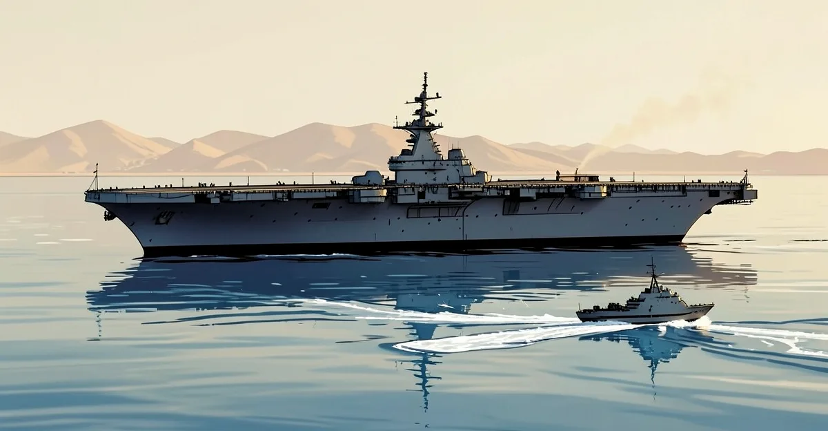 喬治·華盛頓號航空母艦抵達中東 接替亞伯拉罕·林肯號部署