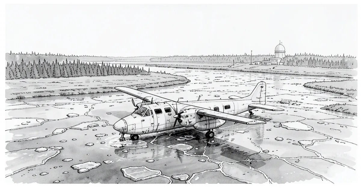 阿拉斯加小型包機墜毀 機上 2 飛行員 6 乘客失聯