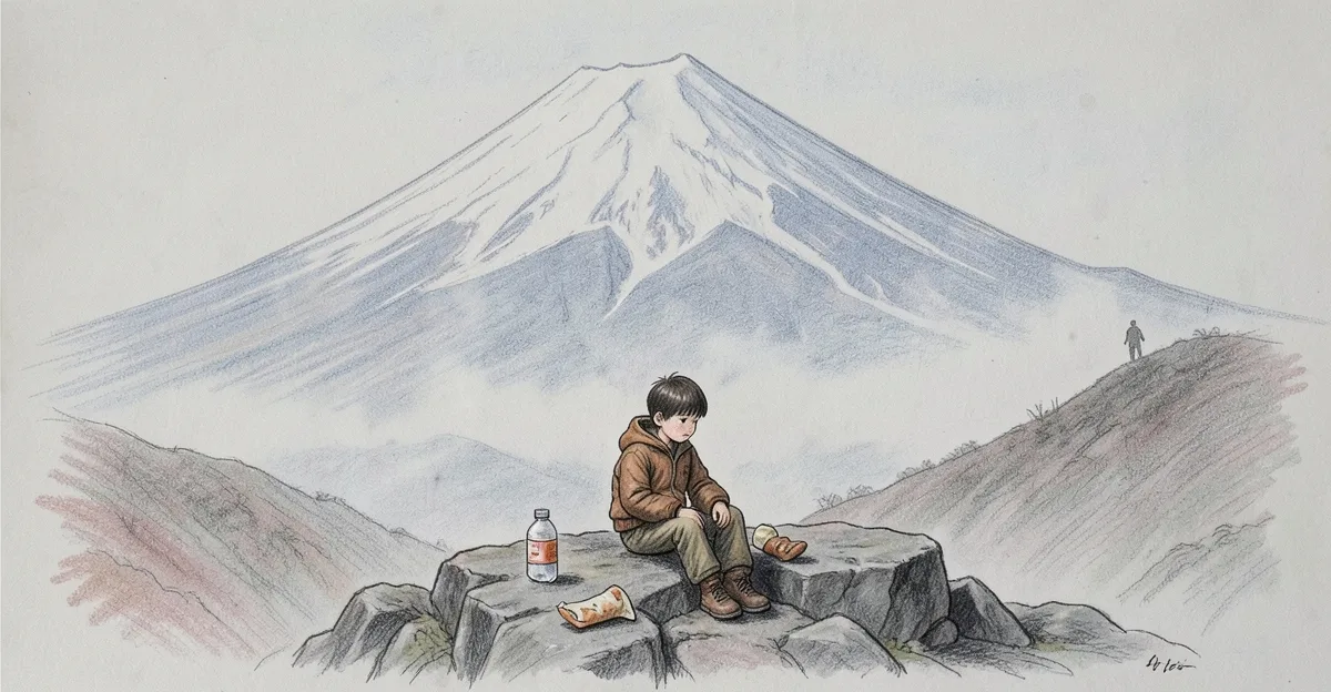 日本父親攀登富士山 將 7 歲兒子獨留高海拔 8 小時