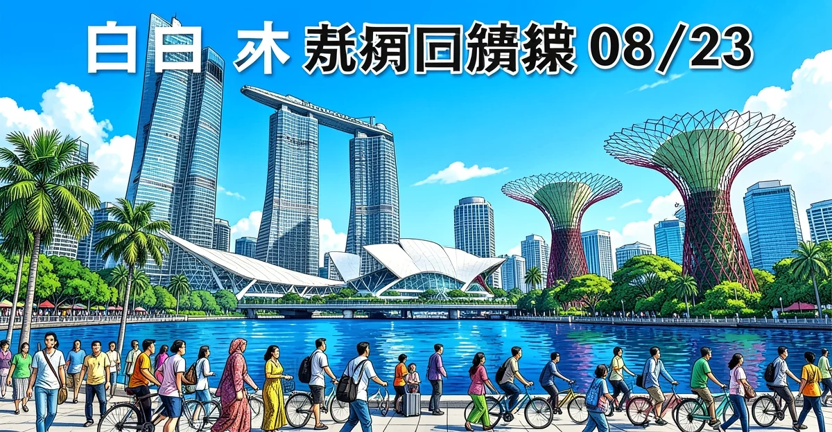 今日新加坡媒體焦點 08/23