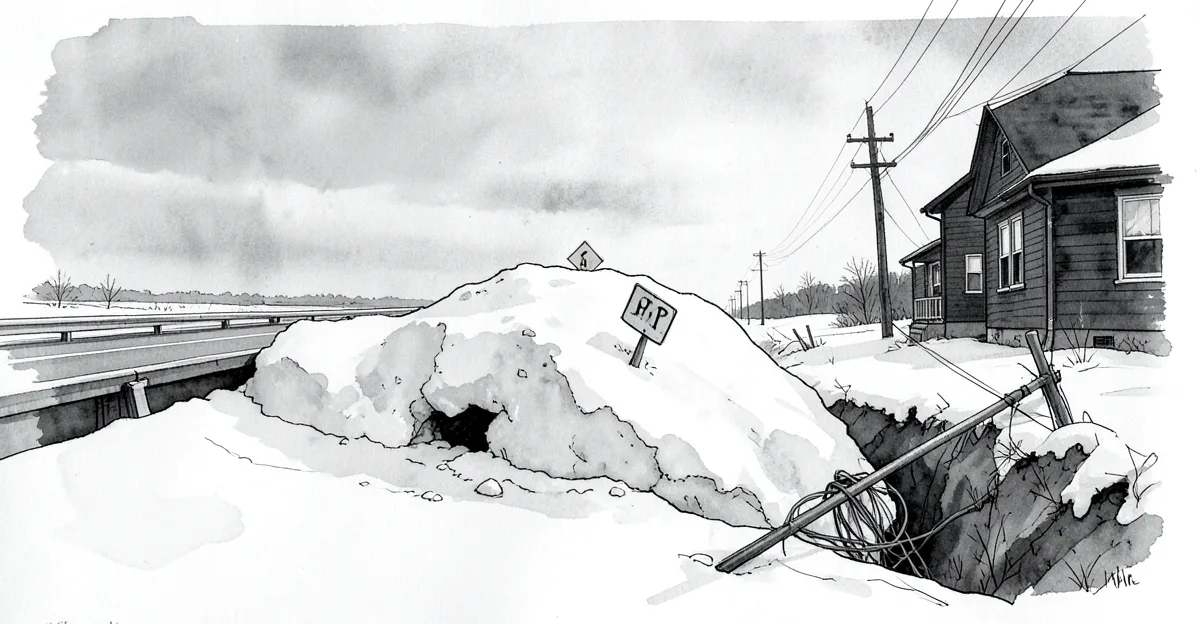 紐西蘭南島暴雪封路 紐西蘭廣播報導強風擴大停電戶數