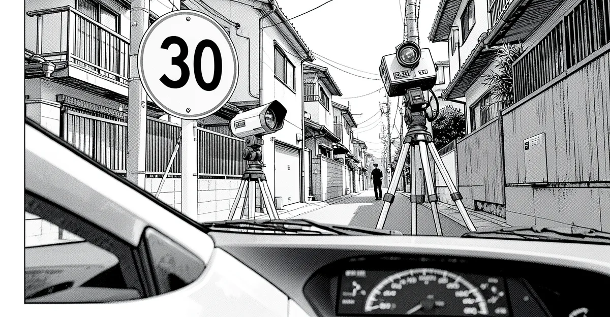 日本 9 月 1 日生活道路速限降至 30 公里 超速 30 公里將吊扣駕照