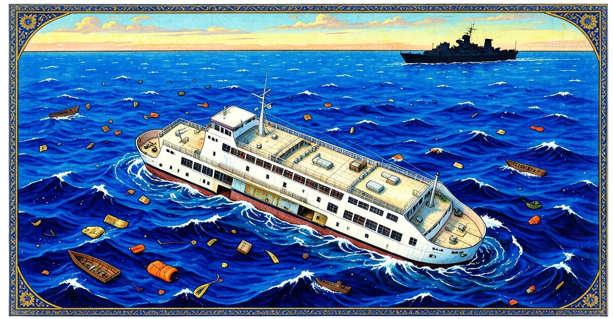 北塞浦勒斯渡輪翻覆致 8 死 土耳其派艦搜救 20 名失蹤者