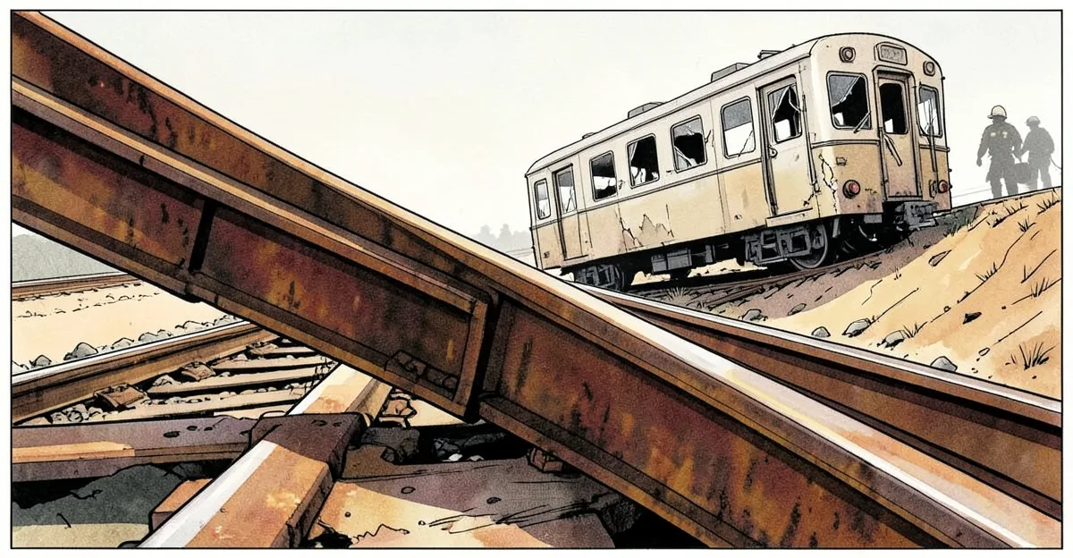 法國諾曼第列車脫軌致 44 人受傷 疑似蓄意破壞