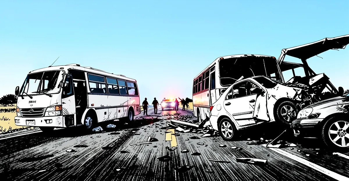南非西開普省公路多車碰撞事故致至少 21 人死亡 4 人重傷