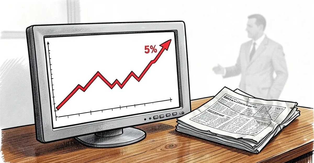 美國 10 年期公債殖利率突破 5%大關 拖累美股全面走跌