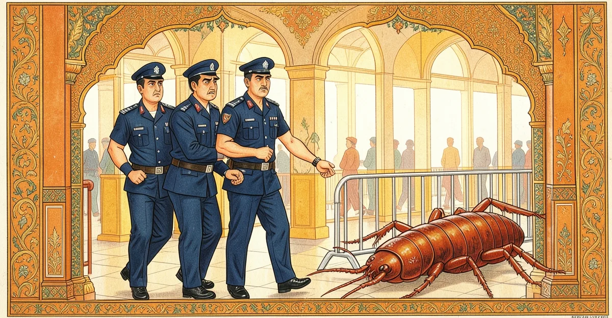 印度警方德里拘留蟑螂人民黨創辦人阻抗議