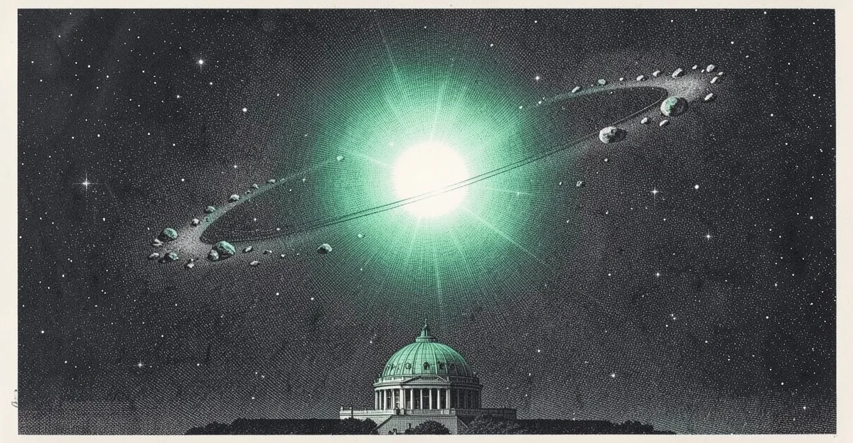 英國天文學家首度發現宇宙中發出綠光的白矮星